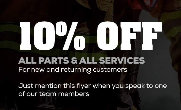 10% Off - All Parts & All Services